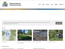 Tablet Screenshot of midsoundfisheries.org